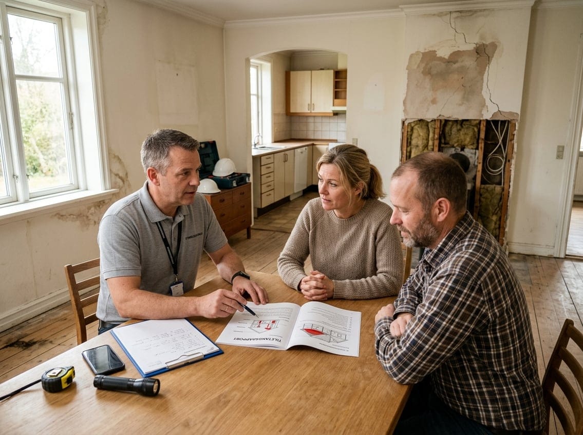 Når tilstandsrapporten peger på større renovering