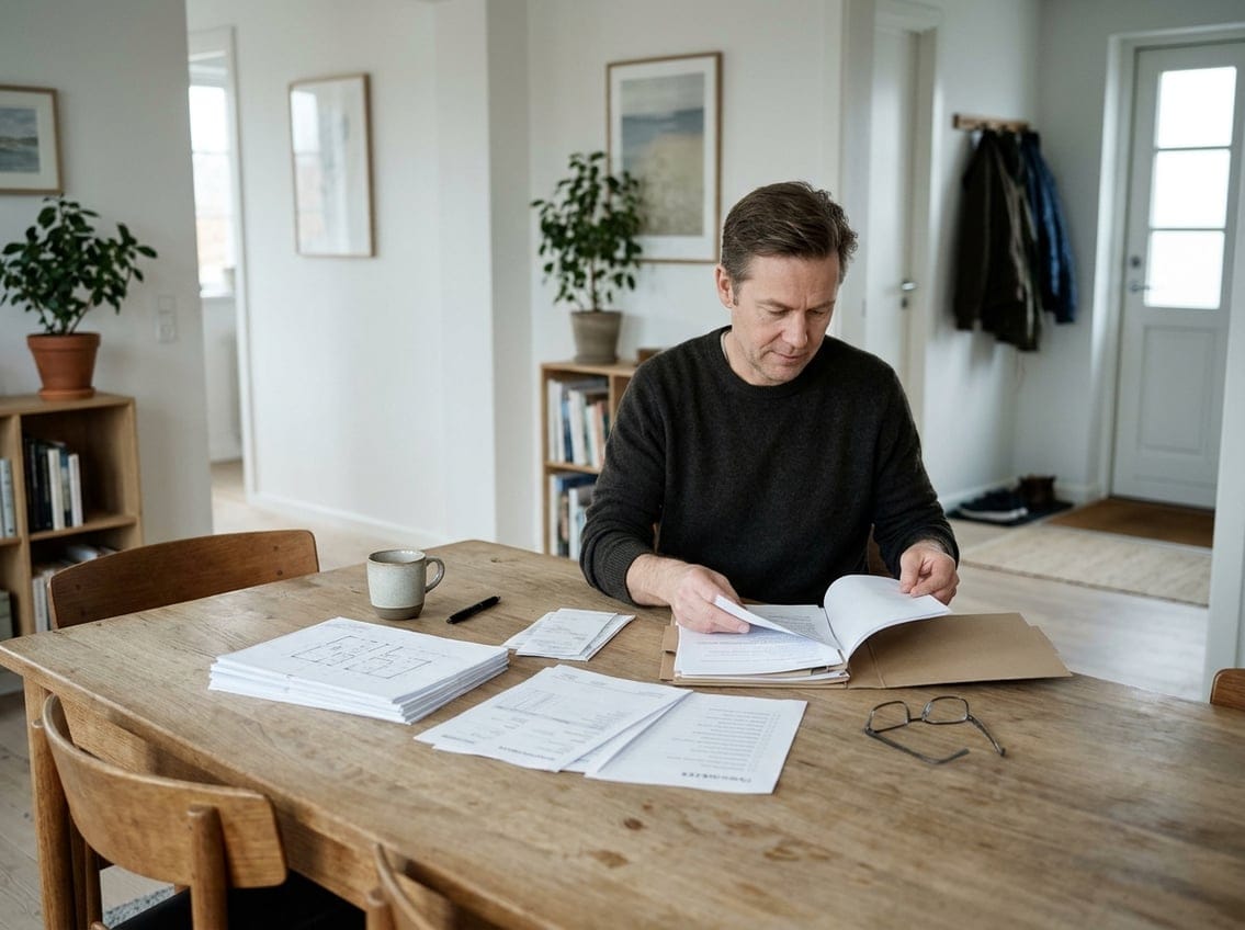 Gør boligens papirer klar før den byggesagkyndige kommer